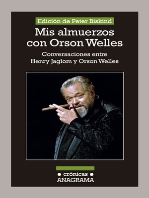 cover image of Mis almuerzos con Orson Welles